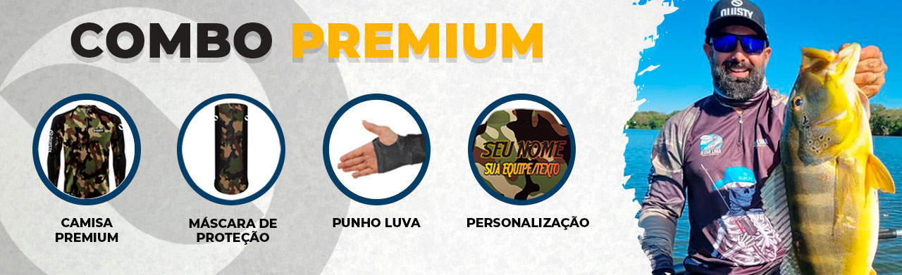Combo(camisa+máscara+punholuva)