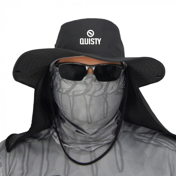 Chapéu de Pesca Quisty Safari Chumbo
