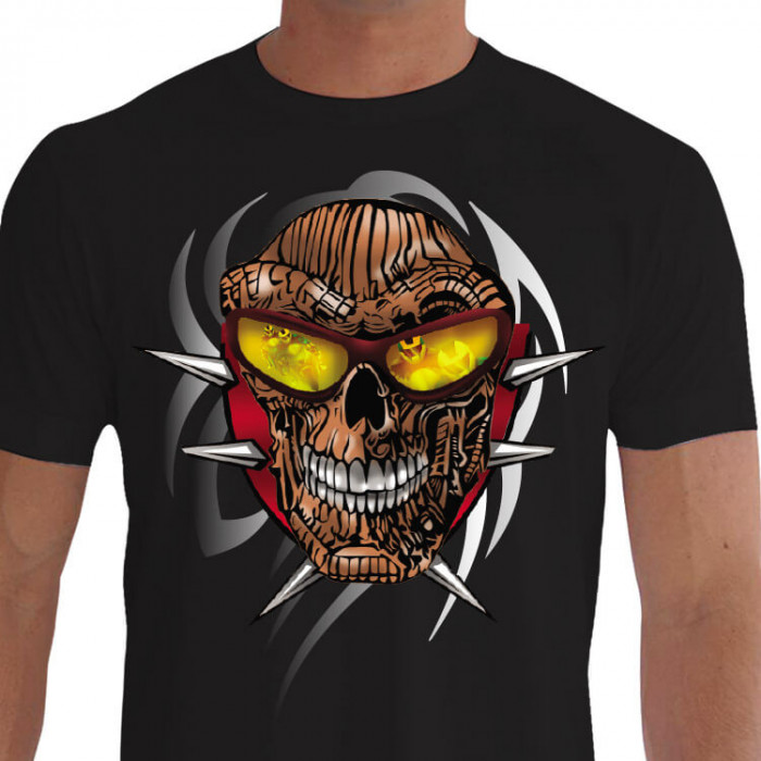 Camiseta OCULOS CAVEIRA MOTOVELOCIDADE