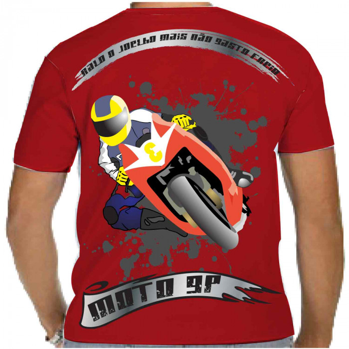 camiseta multpor motovelocidade - 100% Dry Fit