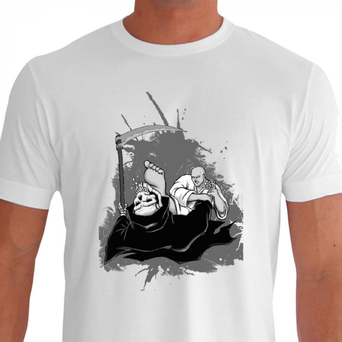 Camiseta de Jiu Jitsu Alma sem Medo - Branca