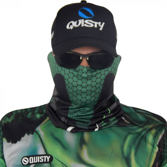 Máscara de Proteção Solar Black Bass Fisgada Bruta DRY UV 50 PROTECTION