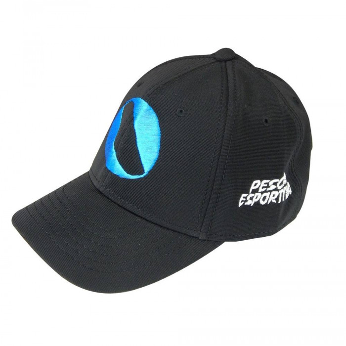 Boné Aba Curva Com Fivela De Velcro Quisty Logo Preto
