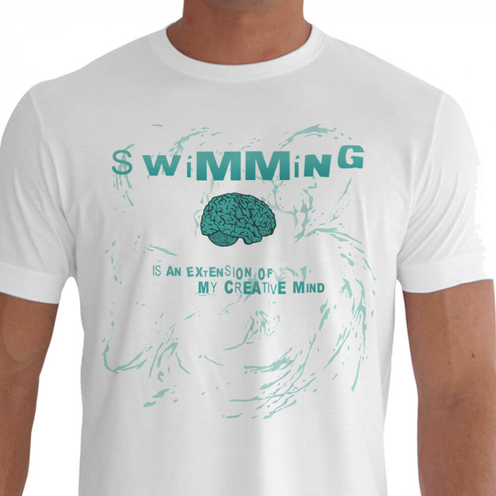 Camiseta CREATIVE MIND NATACAO -