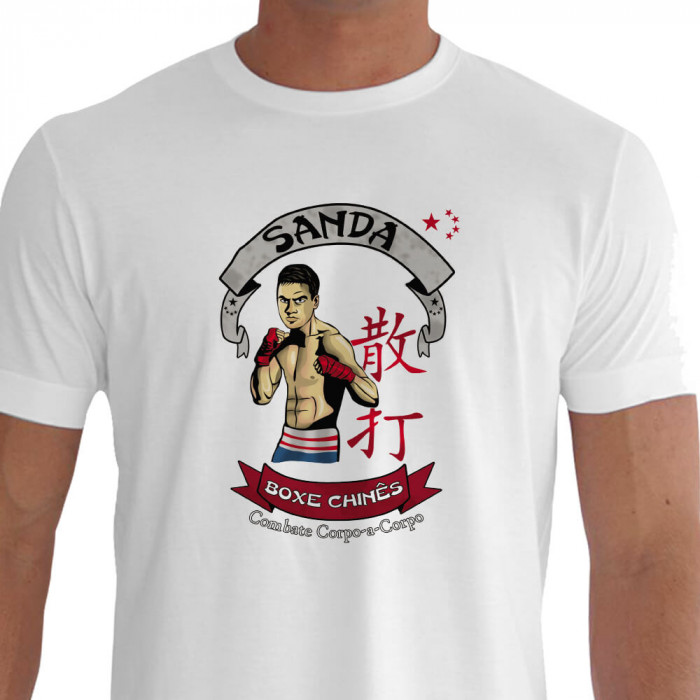 Camiseta Crp Corpo Sanda  - branca