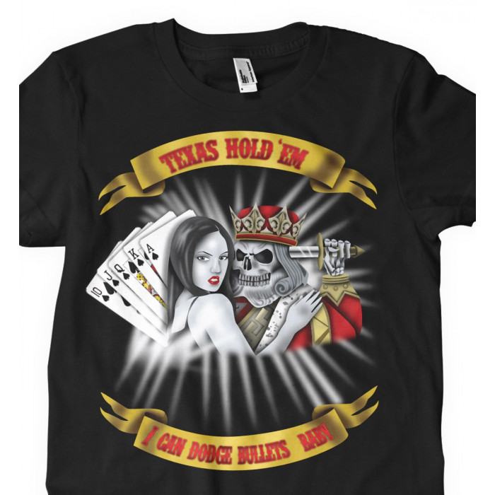 Camiseta Dodge Bullets Poker - 100% Dry Fit