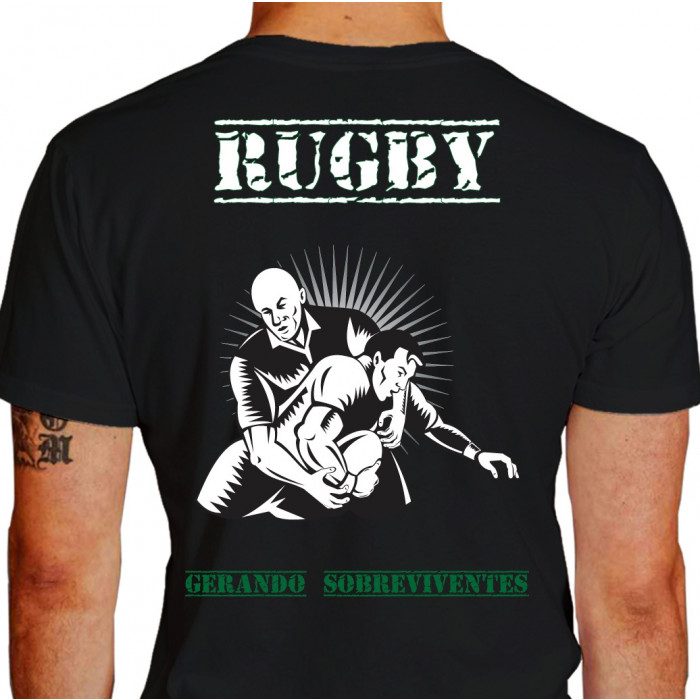 camiseta fiw rugby - preta