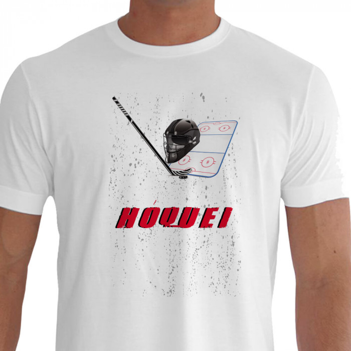 Camiseta FL AL Hoquei branca