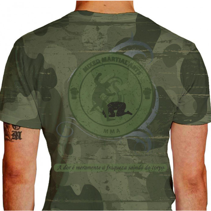 Camiseta HIPLT MMA Vale Tudo 2 GRD - 100% Dry Fit