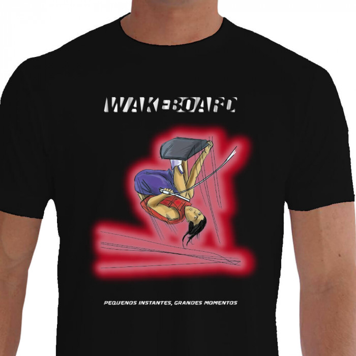 camiseta lagas wake board