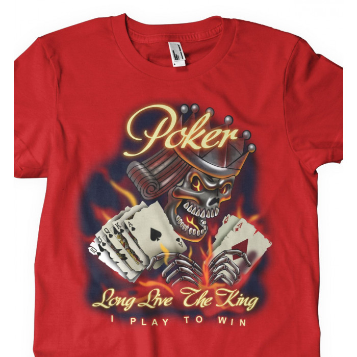 Camiseta Long Live Poker - 100% Dry Fit