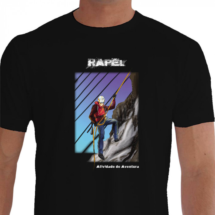 Camiseta NG CHNA Rapel - preta