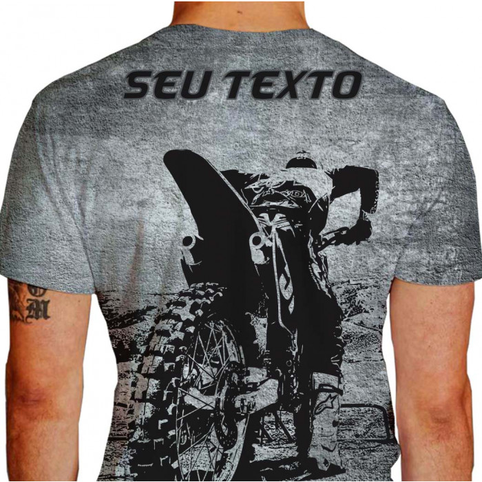 Camiseta PDE Motocross 2 GRD - 100% Dry Fit