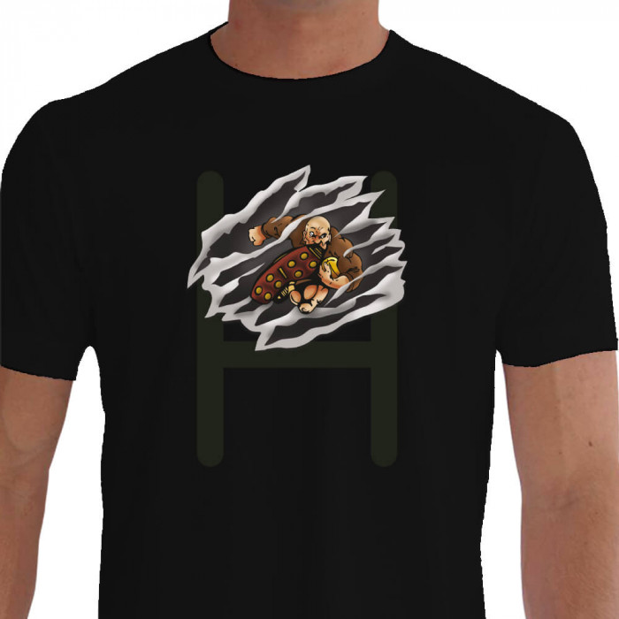 Camiseta RASGD FRK RUGBY - preta