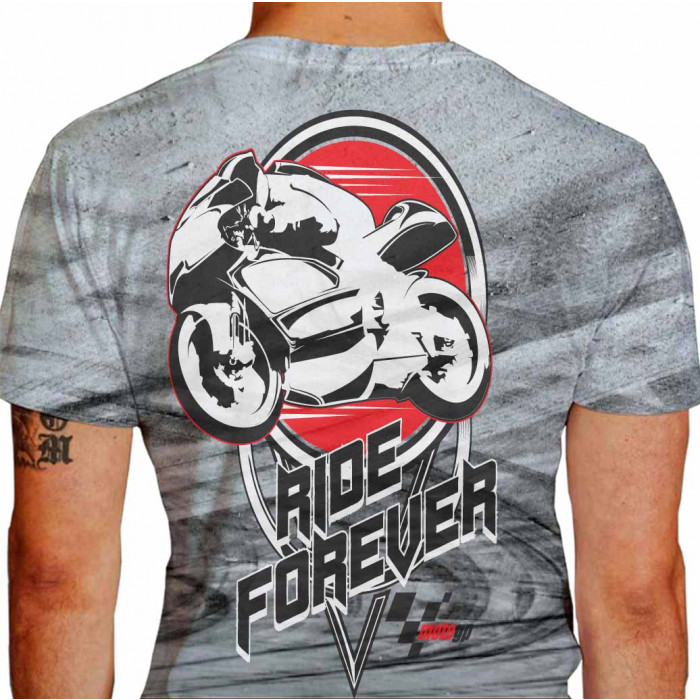 Camiseta Ride Forever Moto GP 2 GRD - 100% Dry Fit