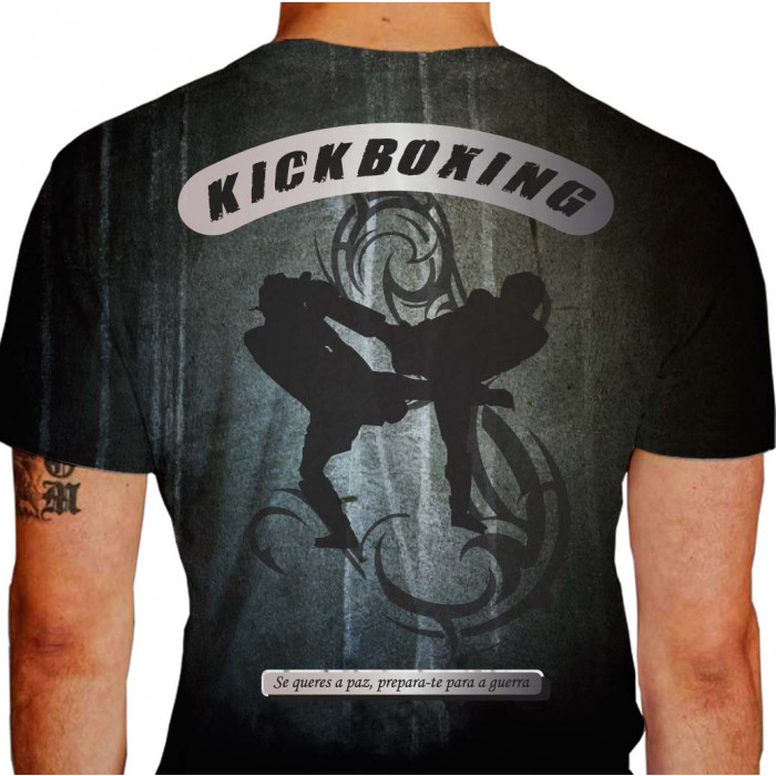 Camiseta tye kickboxing 2 GRD - 100% Dry Fit