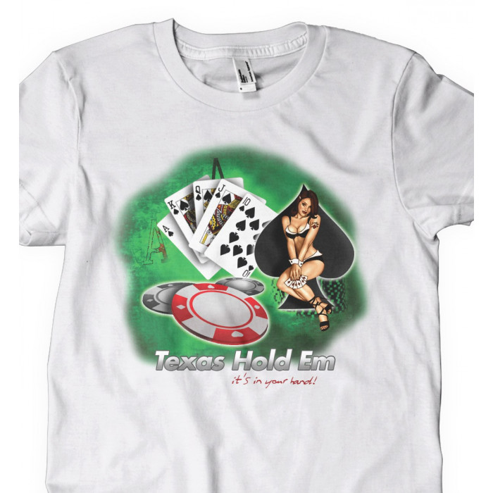 Camiseta Your Hand Poker - 100% Dry Fit