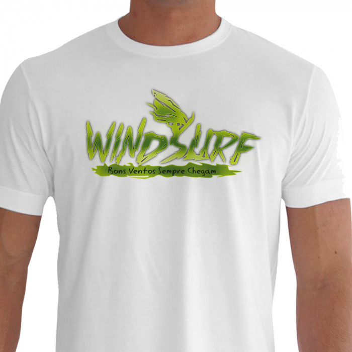 Camiseta BONS VENTOS WINDSURF - Branca