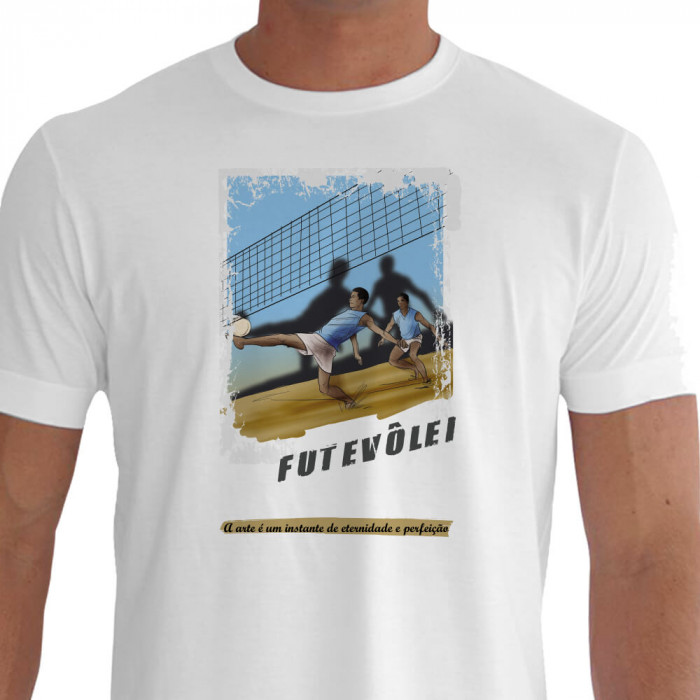 Camiseta BYNC CR Futevolei Branca