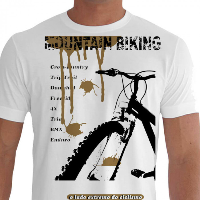 camiseta extremo mountain bike