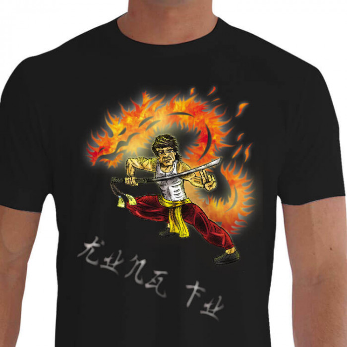 Camiseta FACAO KUNG FU