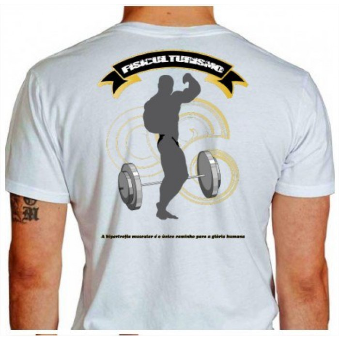 camiseta gloria fisiculturismo - 100% Dry Fit