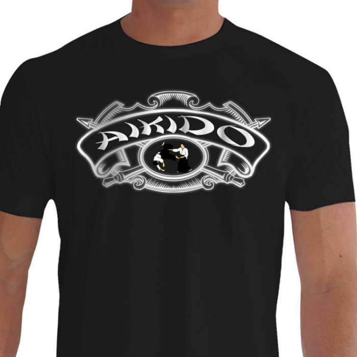 Camiseta - Aikido - Yin Yang o Caminho da Vida