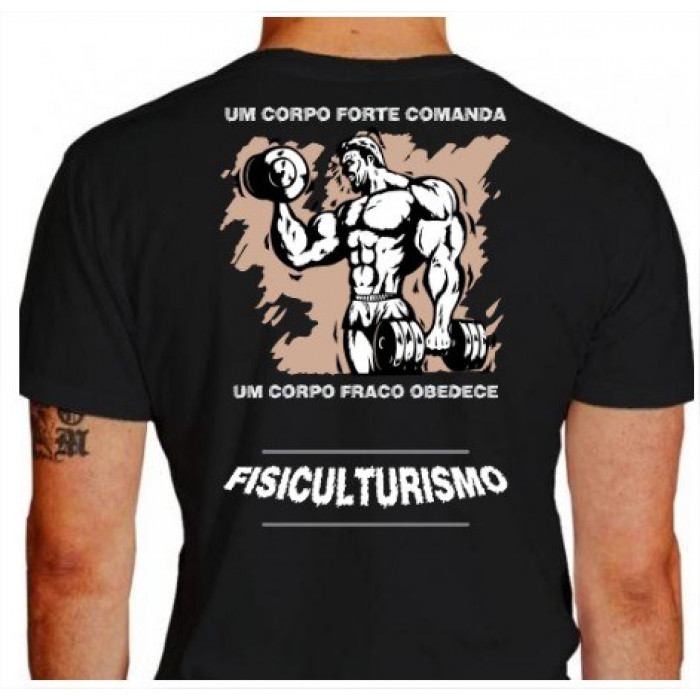 camiseta hjk fisiculturismo - 100% Dry Fit