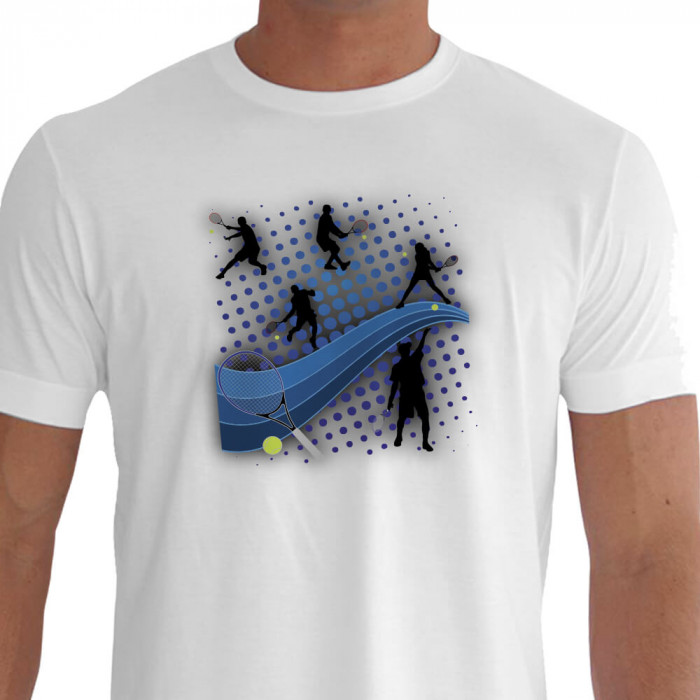 camiseta lels tenis - branca