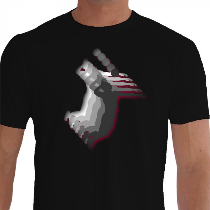 camiseta liu vôlei - preta