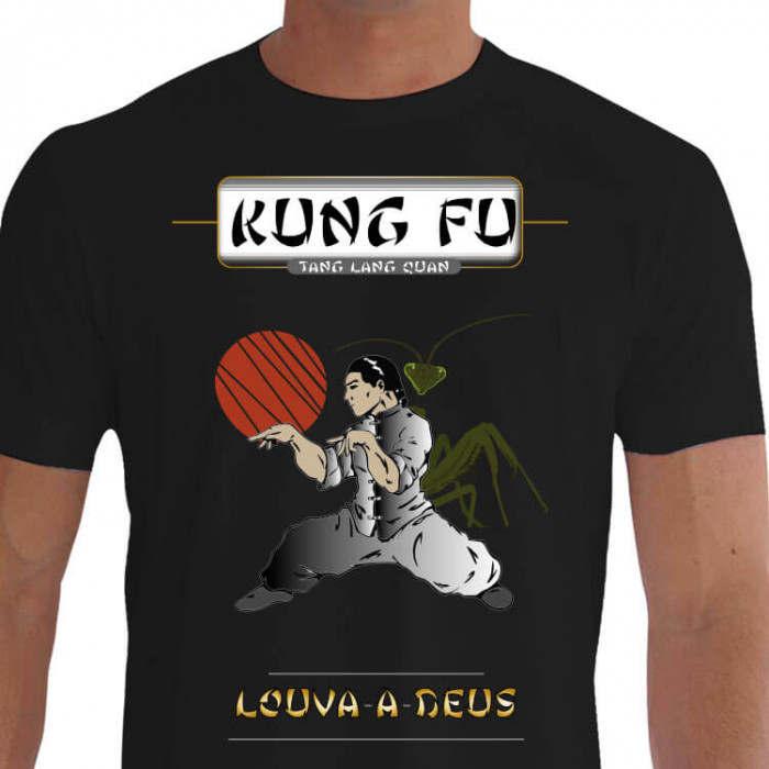 Camiseta LOUVA DEUS Kung Fu