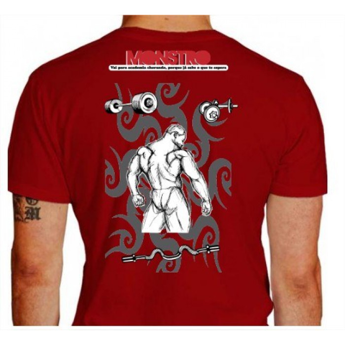camiseta mter fisiculturismo - 100% Dry Fit