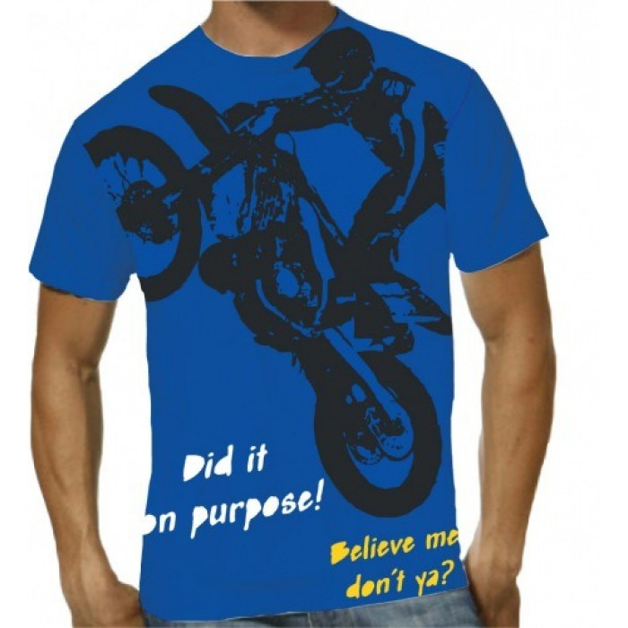 Camiseta PURPOSE Motocross - 100% Dry Fit