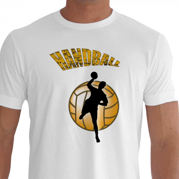 Camiseta SH ML HANDEBOL branca