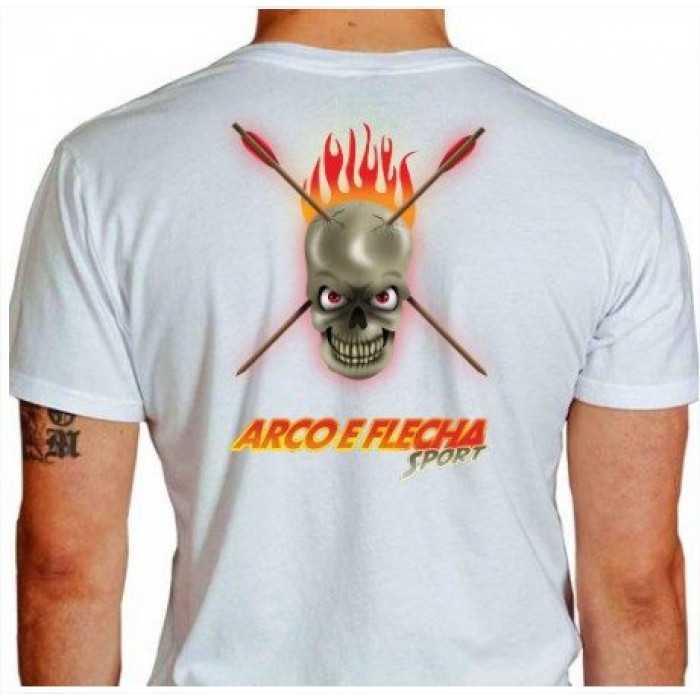 Camiseta SKULL ARCO E FLECHA - 100% Dry Fit