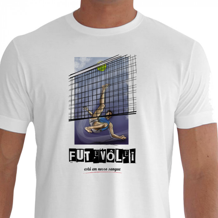 Camiseta SNG EST Futevolei Branca