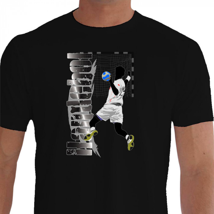 camiseta tky handebol preta