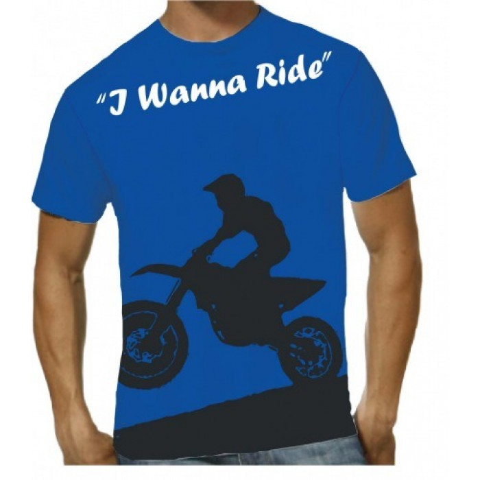 Camiseta WANNA Motocross - 100% Dry Fit