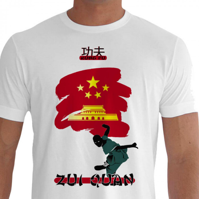 Camiseta ZUI QUAN Kung Fu