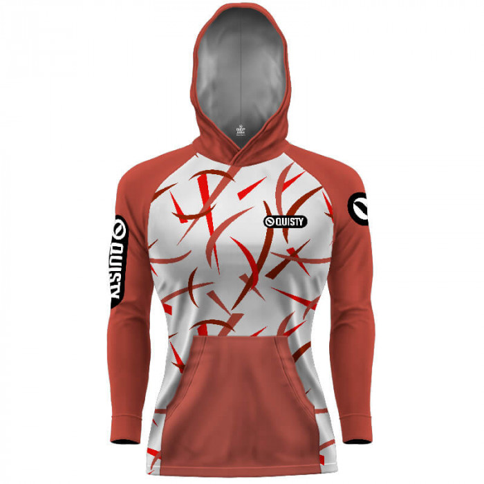 Camiseta com capuz hardy protection Black Bass Vermelho Queimado - PESCA ESPORTIVA DRYUV50