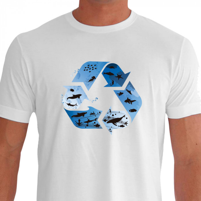 Camiseta de Mergulho Ecosistema