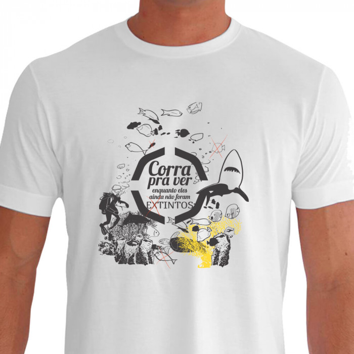 Camiseta de Mergulho Extintos