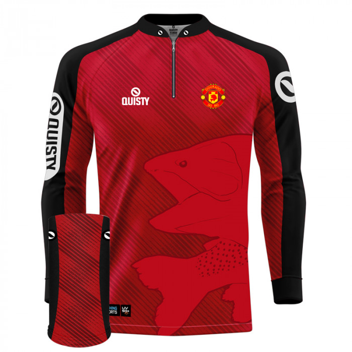 Combo Premium - Pro Elite Dourchester - Pesca Esportiva - Camisa + Punho Luva + Máscara Premium DryUv50+
