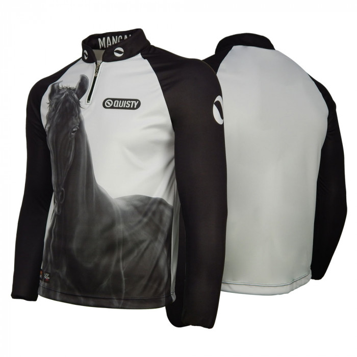 Camisa Premium Pro Elite Cavalgada Mangalarga Marchador DryUv50+ + Punho de Luva