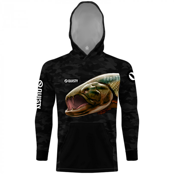 Camisa Com Capuz Hardy Protection Trairão - Pesca Esportiva DryUv50