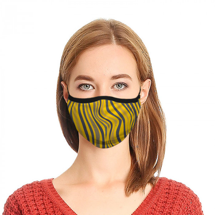 Máscara De Proteção Dupla Litras Amarela Dryfit UV50+