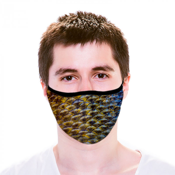 Máscara De Proteção Dupla Escamas Sander Dryfit UV50+