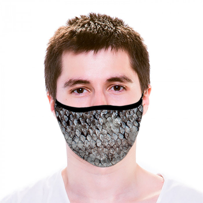 Máscara De Proteção Dupla Escamas Truta Dryfit UV50+
