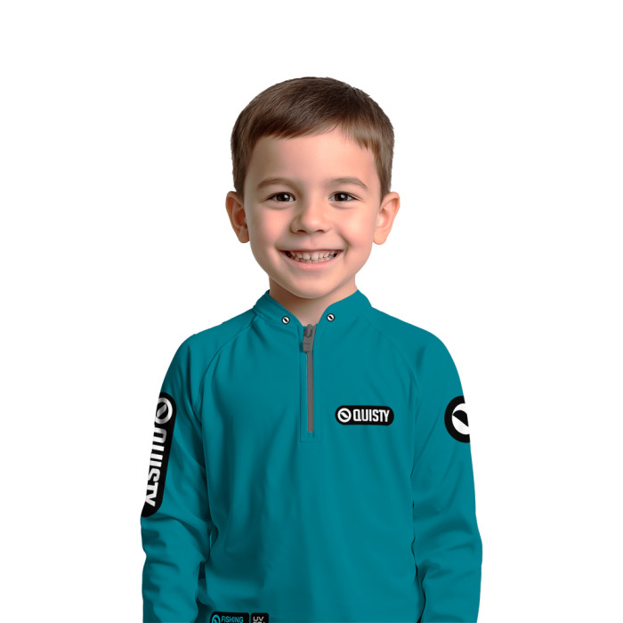 Camisa Premium Infantil - Pro Elite Sport Clean Railay Beach - Pesca Esportiva - DryUv50 + Punho Luva