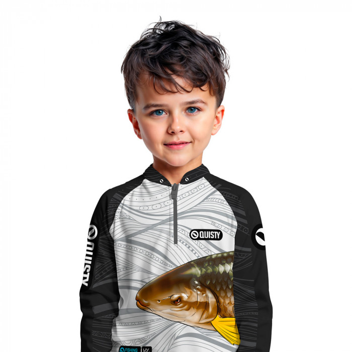 Camisa Premium Infantil - Pro Elite Piapara Pesca Esportiva - DryUv50 + Punho Luva
